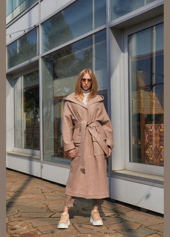 Бежевое демисезонное Пальто MN