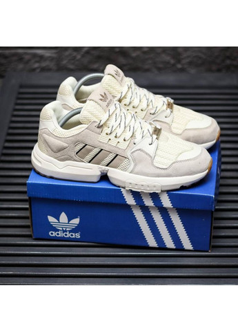 Бежевые демисезонные кроссовки мужские adidas zx torsion beige адидас zx No Brand