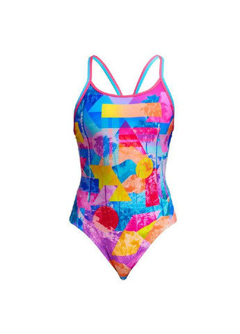 Комбинированный демисезонный купальник pixel paradise (fks033l72177) 10(38) Funky Trunks & Funkita