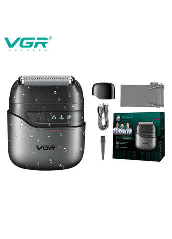 Портативная профессиональная бритва VGR V-379, Хорошая бритва портативная, Электро станки TH-916 для бритья No Brand (351486141)