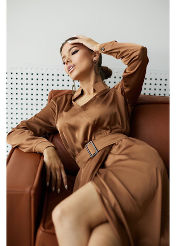 Коричневое платье 1923.4975 Seventeen