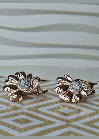 Позолочені сережки ксюпінг xuping позолота медичне золото медична сталь Xuping Jewelry (336190160)