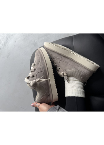 Кроссовки женские UGG Lowmel Sneaker Grey | Угі Лоумел чёрные демисезоны (372795591)