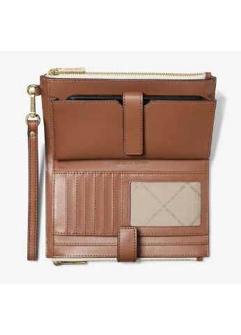 Кошелек Jet Set Travel Signature Logo Smartphone Wallet Michael Kors (392061698)