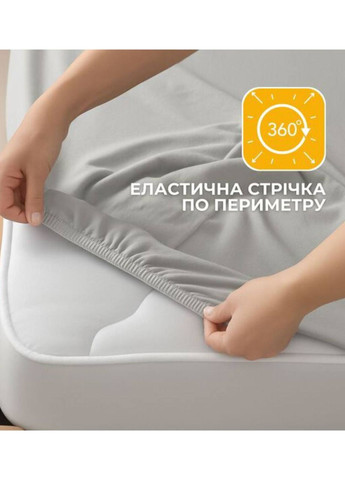 Простирадло трикотажне 180х200х35 см на резинці IDEIA (365270680)