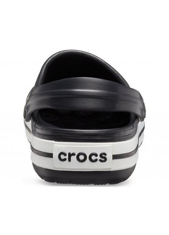Черные сабо crocband clog black 11016-w Crocs