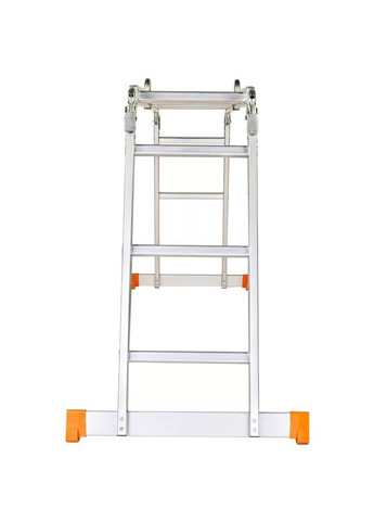 Алюмінієва драбина-трансформер (4x3 сходинок) 4-секційна (24865) BLUETOOLS (322826572)