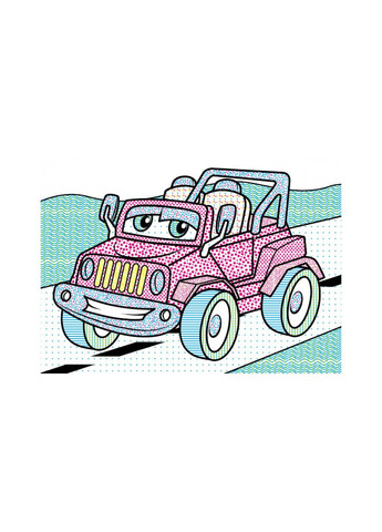 Водні розмальовки джип Пегас (316081076)