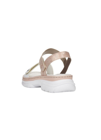 Белые босоножки Rieker