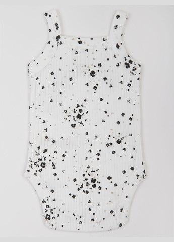 Боди-майка детская для девочки в мелкие цветочки KRAKO (322578587)