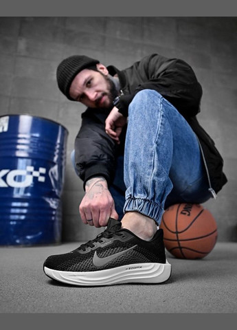 Чорні Літні стильні чоловічі кросівки nike чорні Freedom