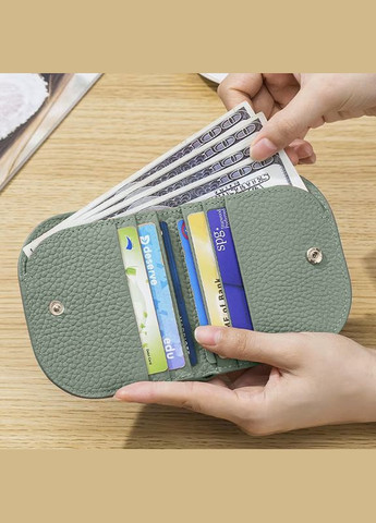 Женский кошелек STAR C395-1 Light Green для купюр и карт с карманом для монет повседневный 4шт Eastern (352011143)