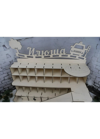 Деревянный гараж для машинок по лучшей цене No Brand (361203616)