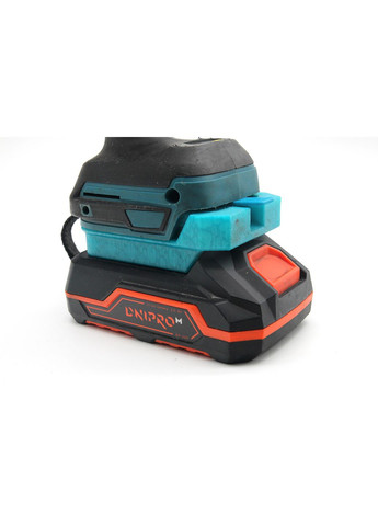Переходник из аккумулятора DniproM на инструмент Makita, Procraft, Profitec, Texas, Stromo и др. No Brand (365797423)