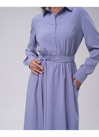 Серое повседневный платья sa-555 серый ISSA PLUS