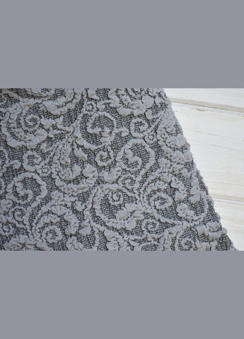 Жакардові чохли на стільці без спідниці Світло-сірі Kayra (324800147)