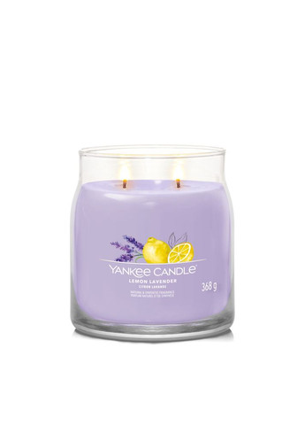 Ароматическая свеча Lemon Lavender Medium Jar (1630004E) Yankee Candle (336211352)