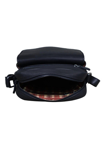 Шкіряна сумка через плече в чорному кольорі R-3375A Tavinchi (304265704)