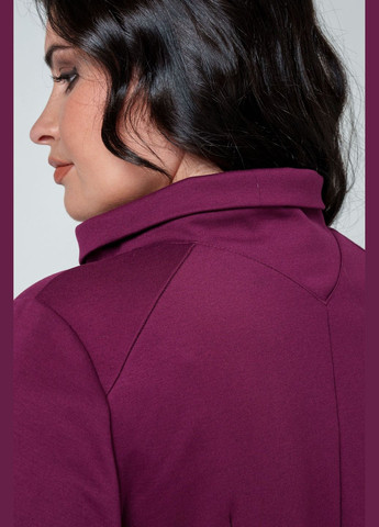 Малинова повсякденний жіноча сукня лика напівприлеглого силуету all posa (ap101681p) A'll Posa