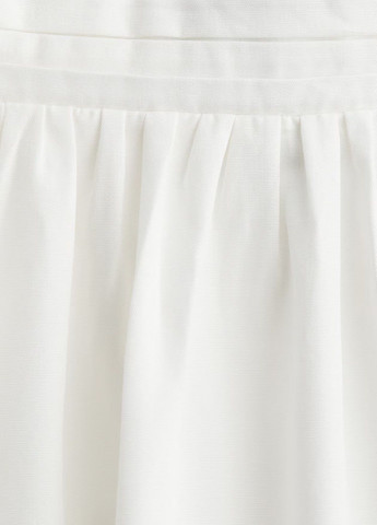 Білий святковий сукня H&M однотонна