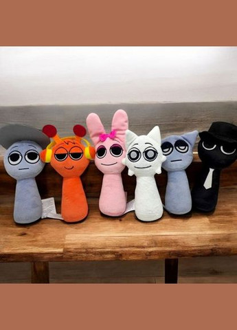 Мʼяка іграшка "Спрункі/Sprunki" (28 см), Пінкі Копиця (372820304)