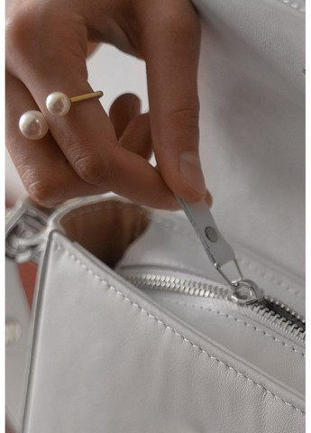 Женская кожаная сумка Molly белая The Wings (348358857)