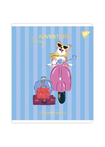 Зошит для записів А5 Exquisite doggy 767552 48 аркушів Yes (364495765)