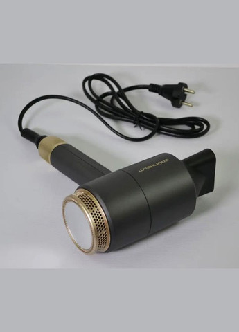 Маленький дорожный мини фен GHD-596G для сушки укладки волос компактный электрофен 1800 Вт Синий Grunhelm (306447632)