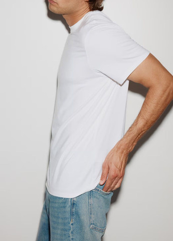 Белая футболка H&M