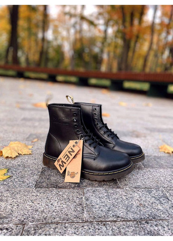 Черевики жіночі та чоловічі Dr. Martens 1460 Black 11822006 Доктор Мартінс No Brand (369384068)
