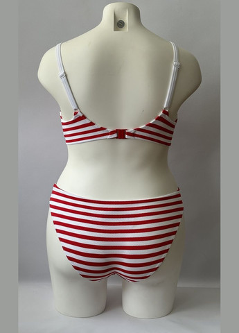 Червоний літній купальник роздільний 4048-4051 роздільний, балконет, бікіні Freya Drift Away