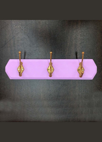 Вішалка для одягу з дерева Гатіно 3 флокс (ВДО-301555) No Brand (327868585)