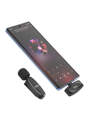 Микрофонпетличка L15 Type-C Crystal lavalier Wireless Digital Microphone Hoco (277634651)