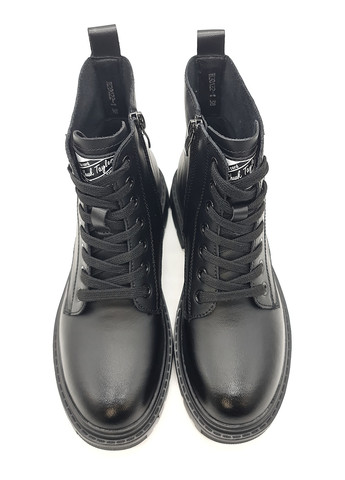 Жіночі черевики чорні шкіряні L-11-10 25 см (р) Lonza (260007771)
