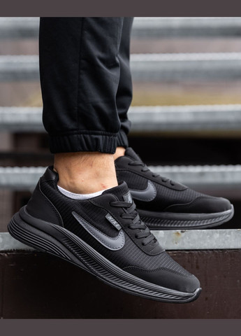 Чорні Осінні кросівки чоловічі No Brand