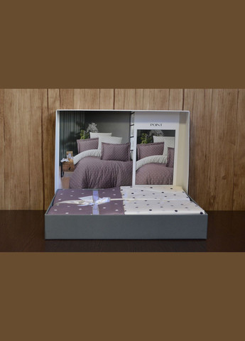 Постельное белье Cotton 160x220 см Point Lilac First Choice (318387072)