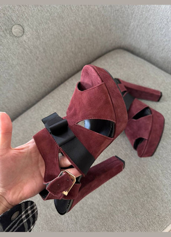 Бордовые босоножки Joulie