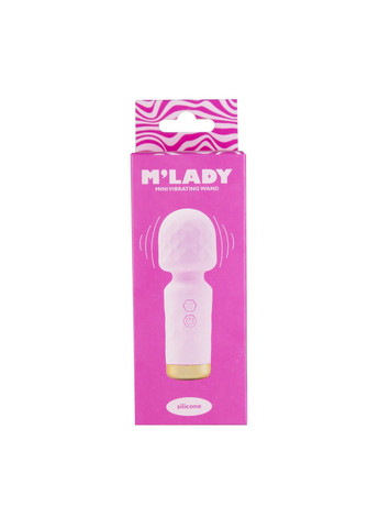 Вібромасажер M’Lady Mini Vibrating Wand Pink BMS (371771199)