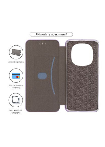 Чохол до мобільного телефона (ARM83382) ArmorStandart G-Case Xiaomi Redmi Note 14 Pro 4G Lilac (364549378)