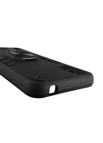 Чохол для телефона Blade A5 2020 броньований з магнітним кільцем-тримачем на зтє блейд а5 2020 чорний ZTE (366229492)