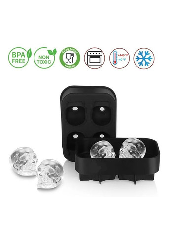 Форма для льда в форме черепа No Brand (295058808)