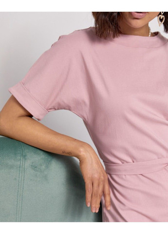 Рожева ділова сукні 14499 рожевий ISSA PLUS