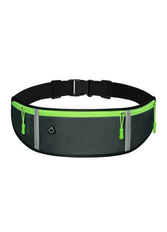 Сумка для бігу Спортивна сумка на пояс EasyRun з кишенею на пляшку Вологостійка Сіра (55234325) No Brand (329444087)