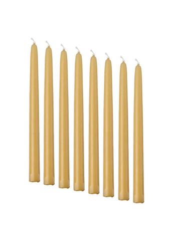Свічка без запаху ІКЕА KLOKHET 25 см (50548101) IKEA (278405929)