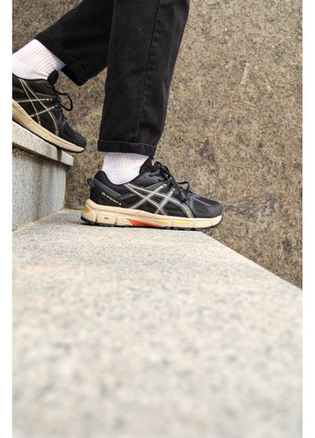 Сірі Осінні кросівки чоловічі asics gel kahana 8 black grey multi асікс гель кахано 8 No Brand