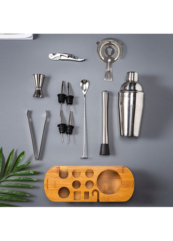 Набор барных инструментов 10324 550 мл 12 предметов No Brand (361025093)