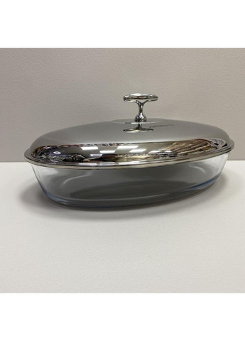 Марміт скляний з металевою кришкою 3 л Black Mars AR2414FW Ardesto (362497068)