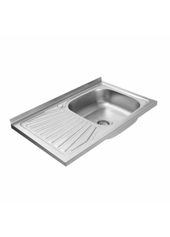 Кухонна мийка з нержавіючої сталі САТИН 8050 R (0,7/160 мм) Valeso (336932793)