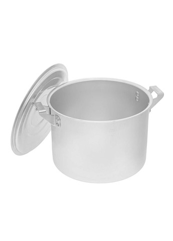 Каструля матова алюмінієва з кришкою 4.5 л Interos (373313707)