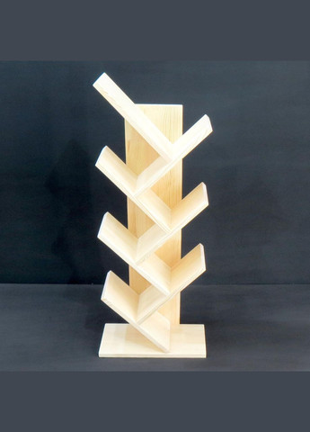 Книжный стеллаж из дерева Мураками 7 бланже (КПС-700901) No Brand (328076533)